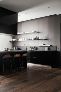 Clean lines in Kitchen