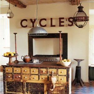 kitsch vintage kitchen