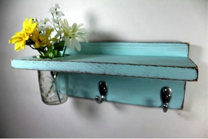 Old Wooden Shelf