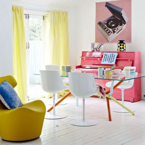 Bright piano