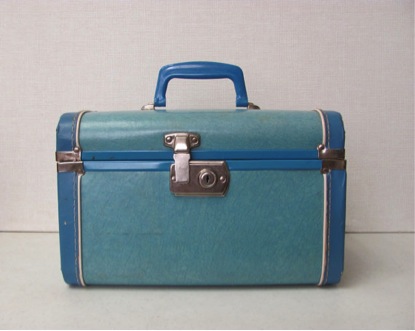 Vintage train case
