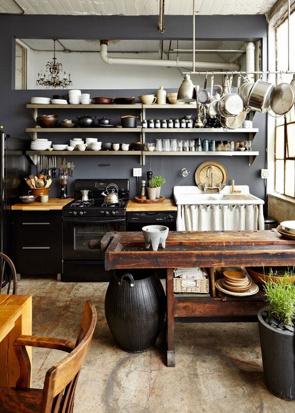 grey kitchen