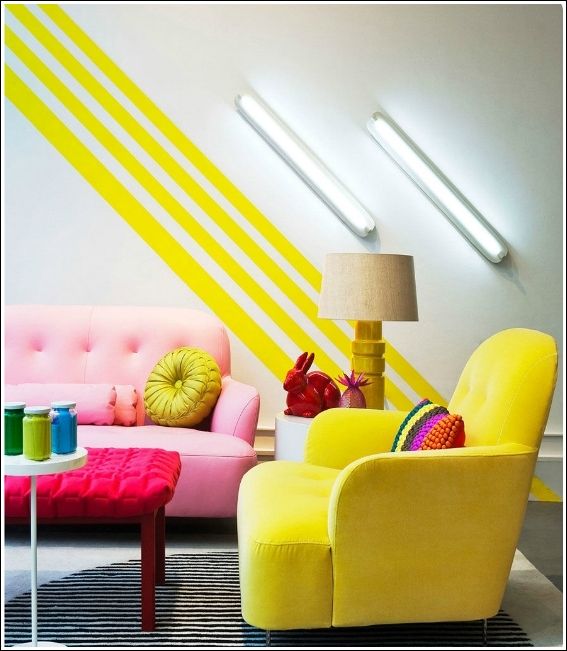 neon stripes