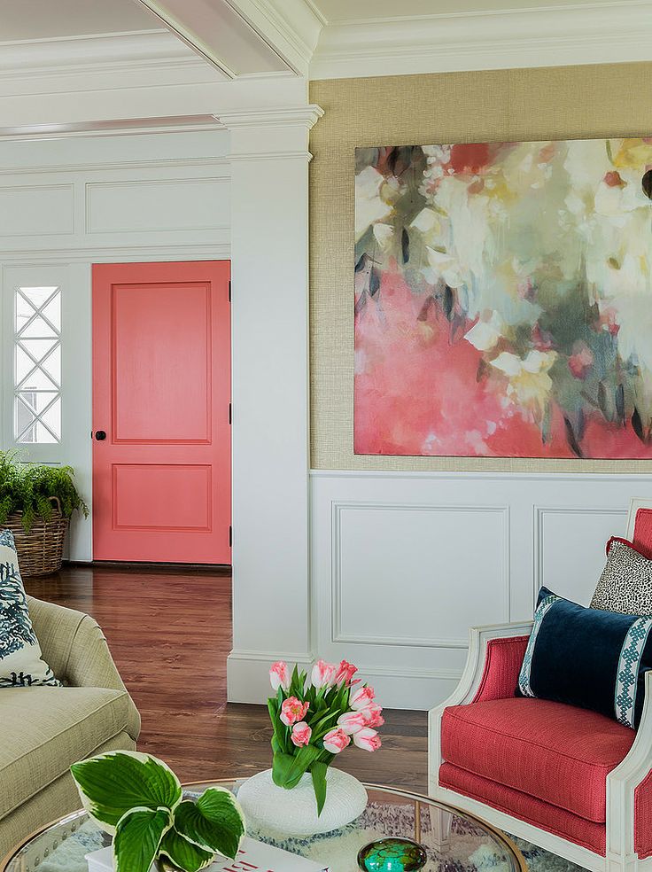 pink and white