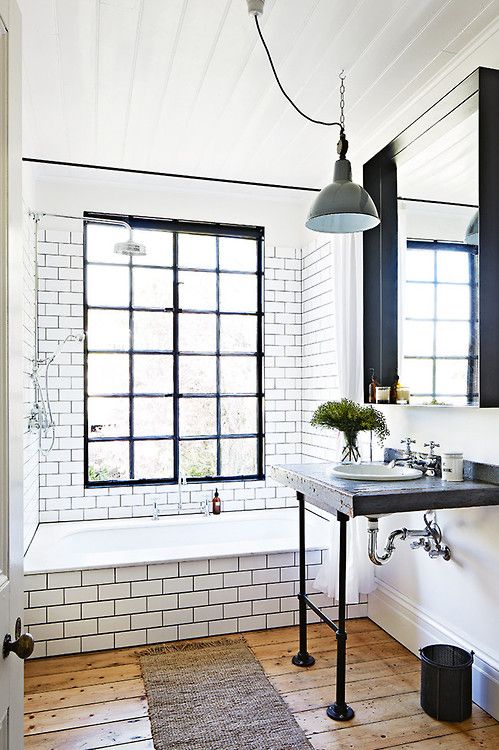 Bathroom wooden