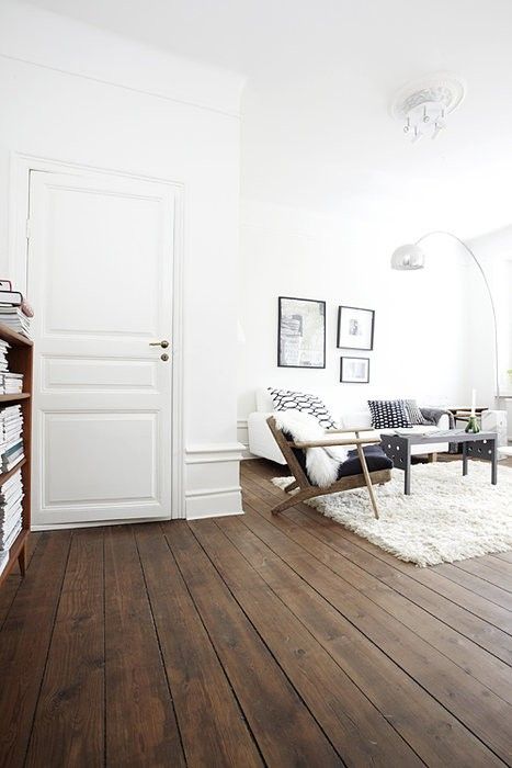 Living room wood