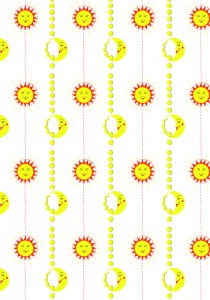 "Mr Smiley Sun & Mrs Mellow Moon" by Diane Drane