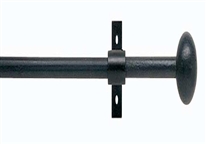 Artisan 12mm Cannon Black Wrought Iron Pole