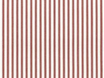 Ticking Stripe 1 Crimson