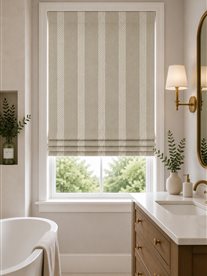 Hopsack Stripe Natural