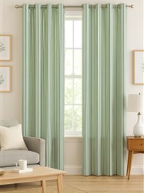 Ticking Stripe 1 Racing Green