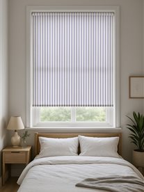 Ticking Stripe 1 Violet