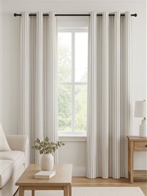 Ticking Stripe 1 Dark Grey