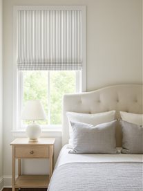 Ticking Stripe 1 Dark Grey