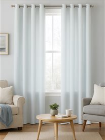 Ticking Stripe 1 Duck Egg