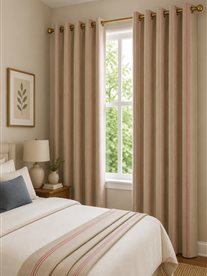 Grain Stripe Nordic Peony