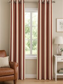 Ticking Stripe 2 Peony