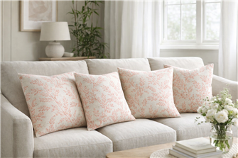 Fern Blush Cushion