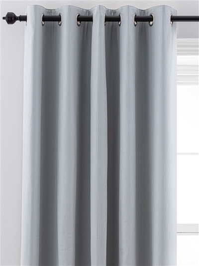 eyelet ready made curtains in Heron. 30% Off.