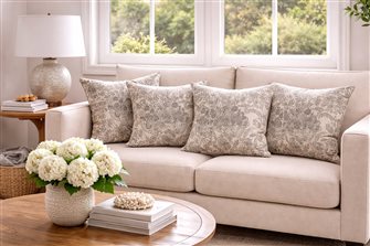 Woodsford Natural Cushions