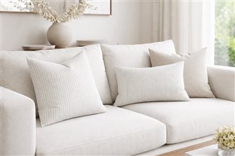 Flo Stripe – Smoke Cushion