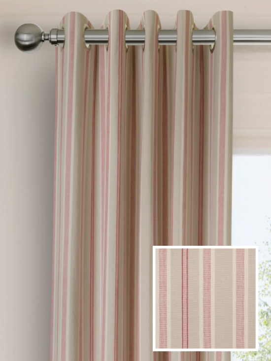 Ready Made Pencil Pleat Curtains In Osea Loom And Last