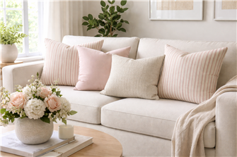 Atlanta Pink Cushion