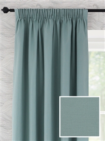 Ready Made Pencil Pleat Curtains In Biscay Loom And Last