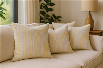 Aurea  Saffron Cushion