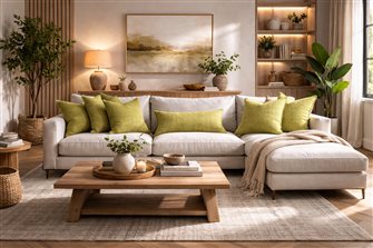 Henley Apple cushion