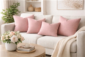 Henley Peony cushion