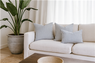 Ticking Stripe 1 Airforce Cushion