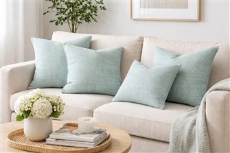 Milton Teal cushion