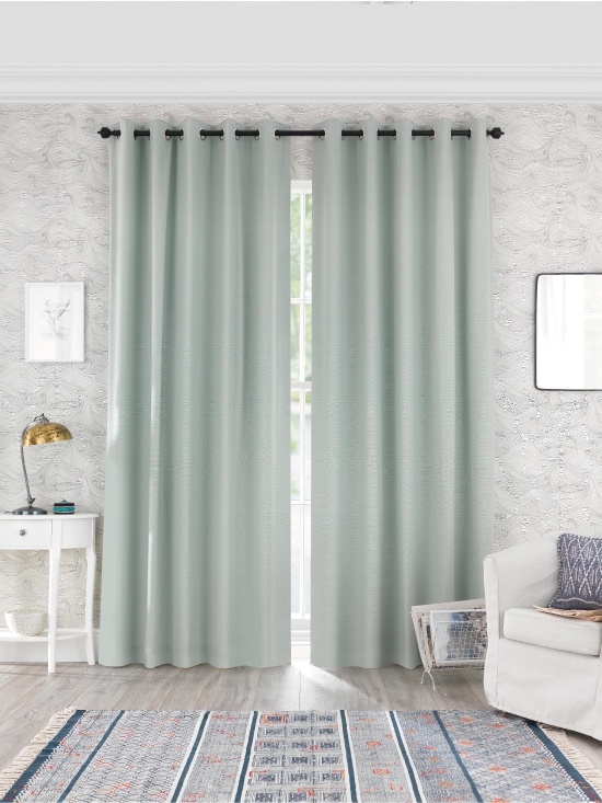 Ready Made Curtains In Appleby 100 Cotton Loom And Last