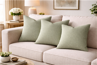 Henley Olive cushion