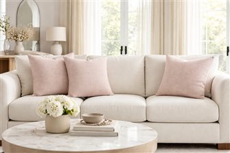 Milton Blush cushion